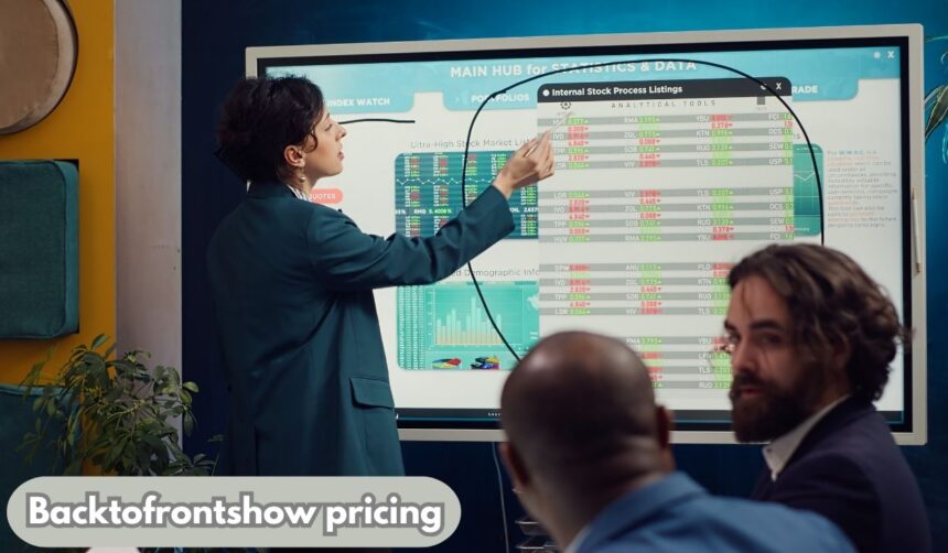 backtofrontshow pricing